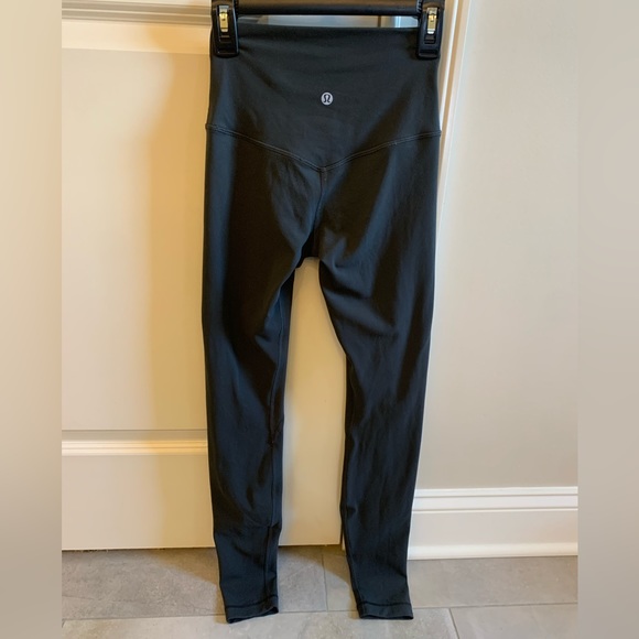 Lululemon Align Leggings- Graphite Grey (discontinued color) size 2, 28" - Picture 6 of 9